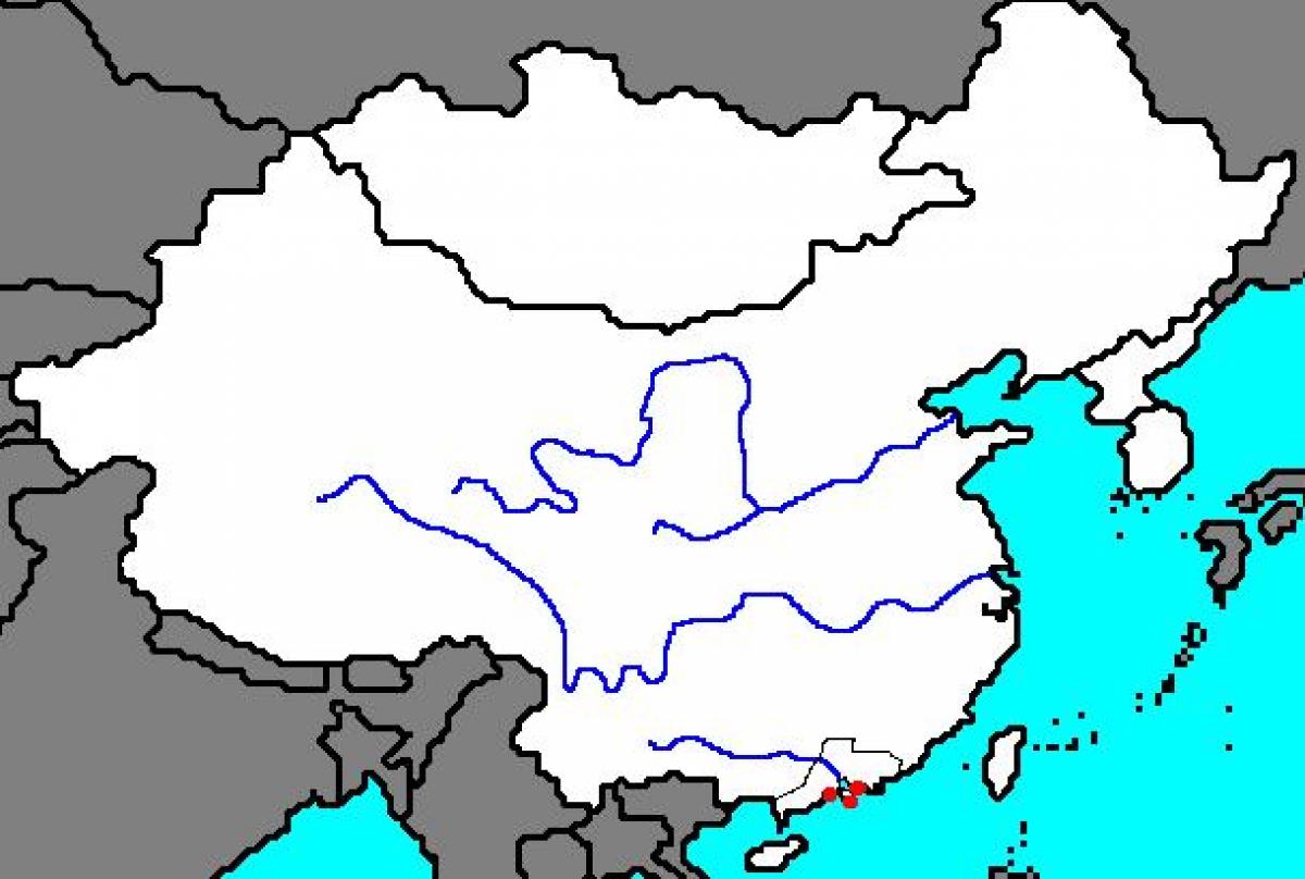 نقشه خالی از چین باستان
