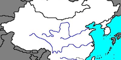 نقشه خالی از چین باستان