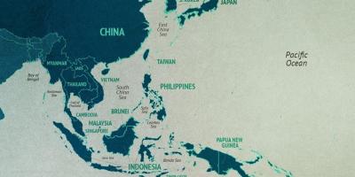 چین در دریای چین جنوبی نقشه